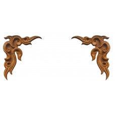 Декоративен елемент модел 9, дърворезба. материал бук.